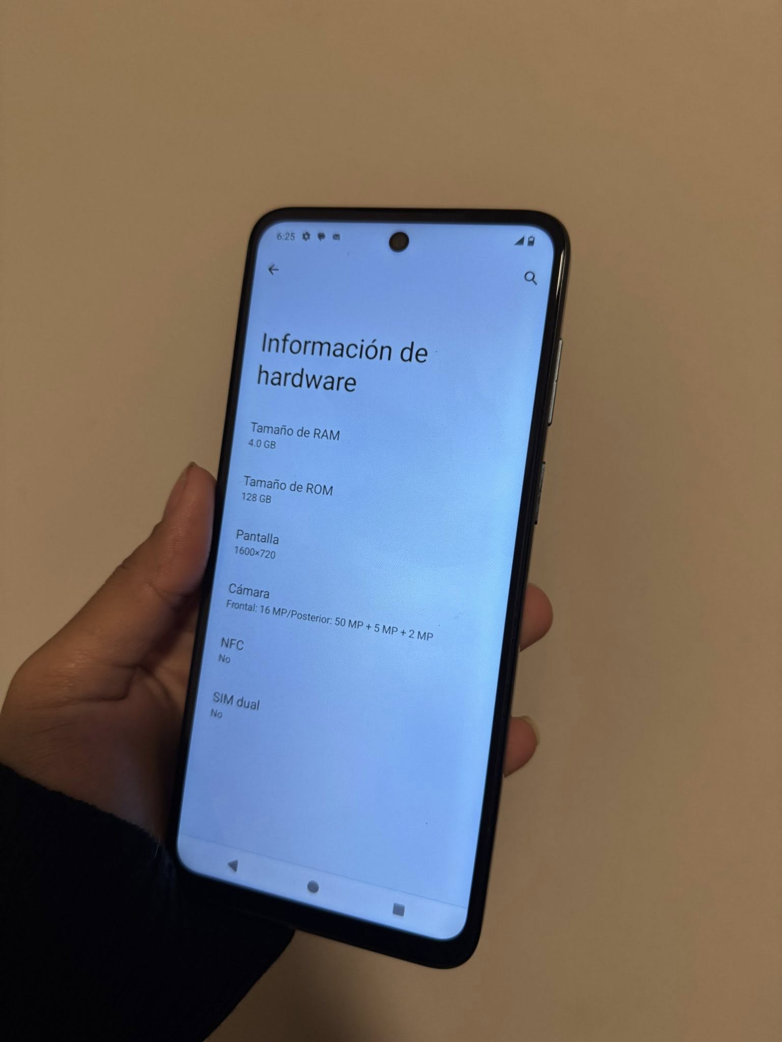 Motorola Moto G23 128GB 4RAM $150.000