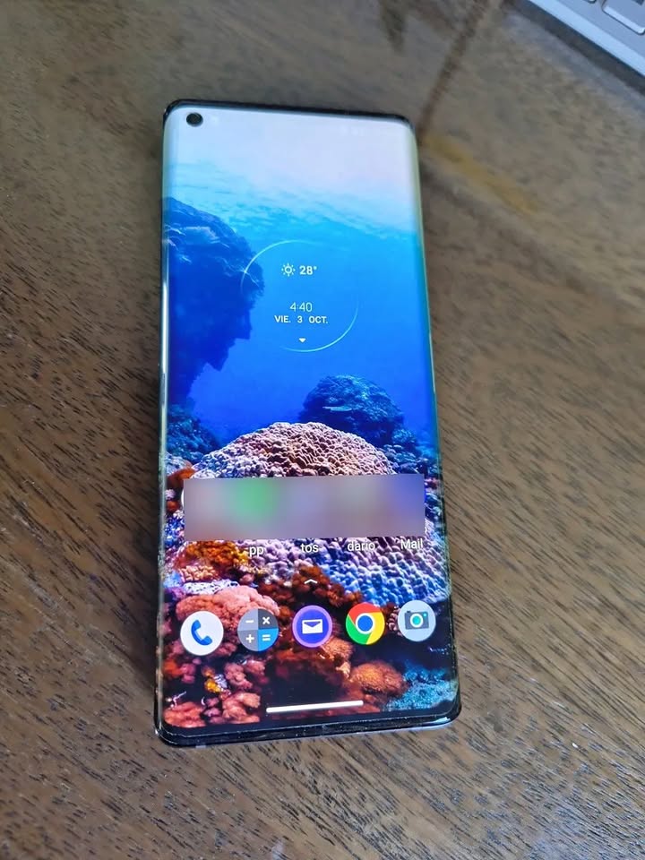 Moto Edge Curvo 128gb,ram 6gb Liberado Usado Funcionando (Usado)