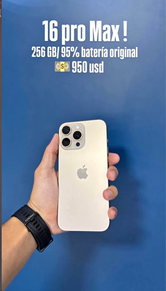 VENDO IPHONE 16 pro Max