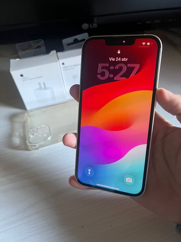 LIQUIDO YA iphone 13 como nuevo 128gb 85% impecablee