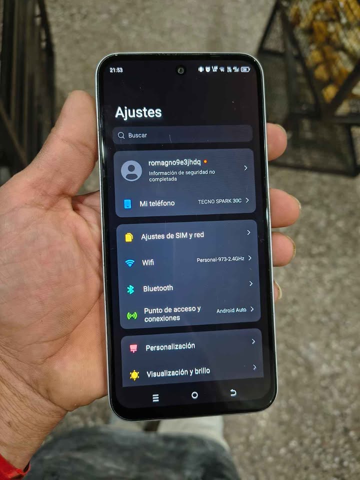 Vendo tecno spark 30c