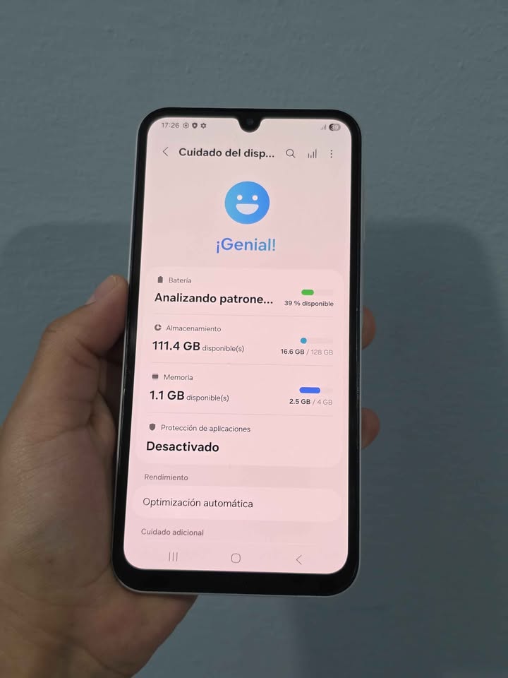Samsung A15 Solo WiFi 128gb De Almacenamiento 4gb De Ram