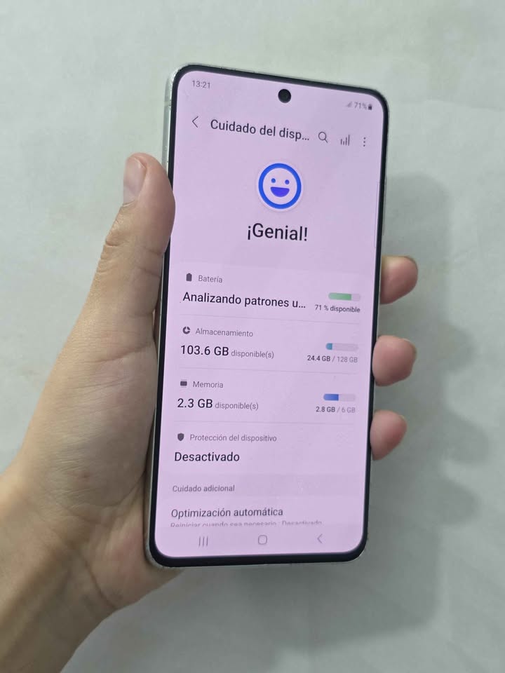 Samsung S21 FE Solo WiFi, 128gb De Almacenamiento 6gb De Ram.