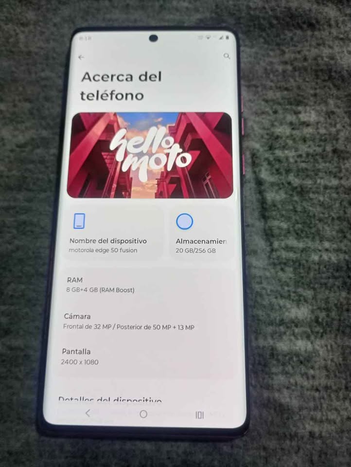 Moto edge 50 fusion