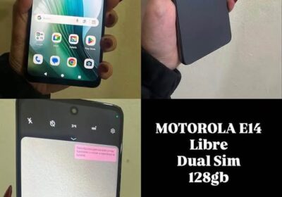 Vendo Motorola e14 libre sin detalles!