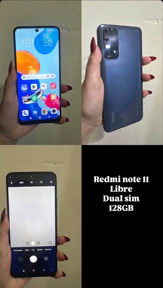 Xiaomi redmi note 11 libre sin detalles!