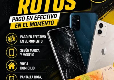 Compro celulares rotos📲 Retiro en capital 🛵 Pago en 💰efectivo