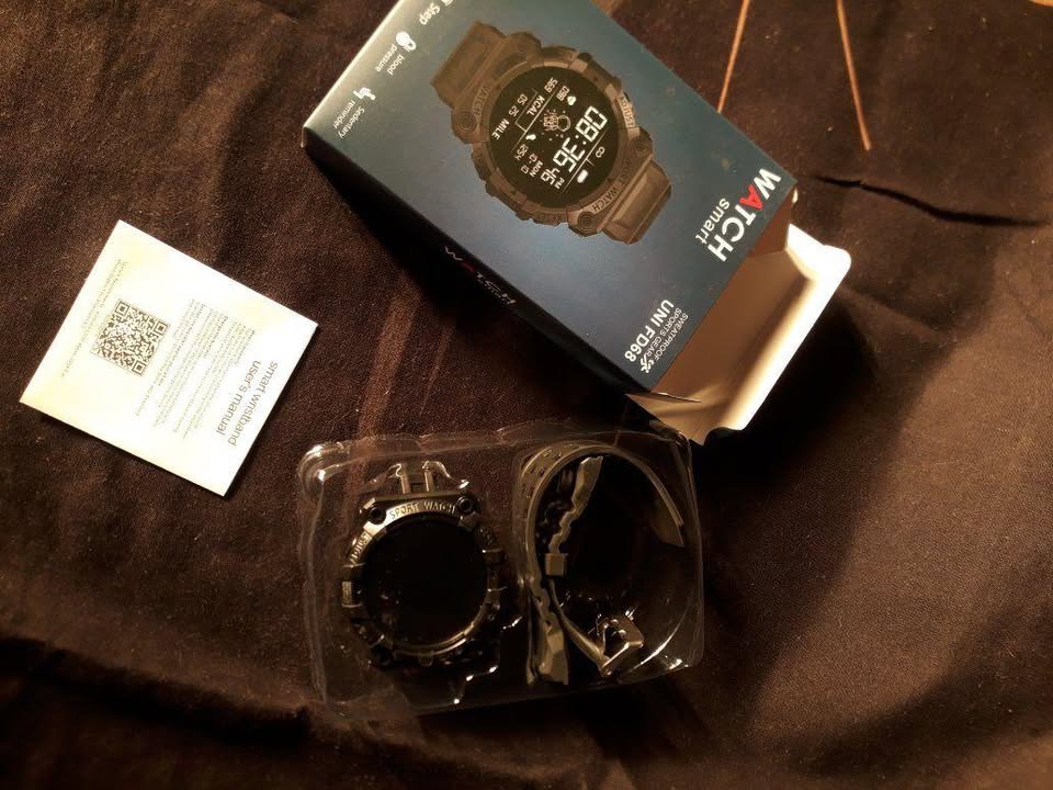 RELOJ SMARTWATCH FD68 NEGRO