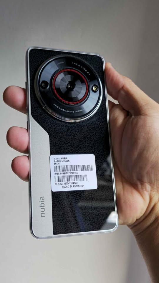 Vendo NUBIA FOCUS libre 256gb 4ram NUEVO COMPLETO , NO PERMUTO
