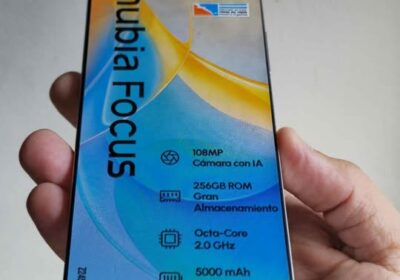 Vendo NUBIA FOCUS libre 256gb 4ram NUEVO COMPLETO , NO PERMUTO