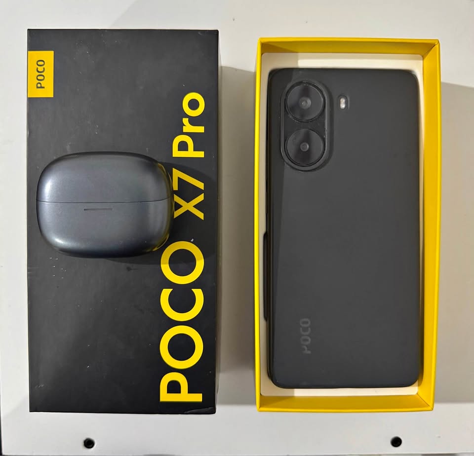 Xiaomi Poco x7 Pro y Buds 6 pro