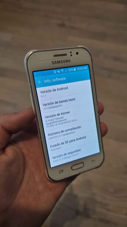 SAMSUNG GALAXY J1 ACE LIBRE 8GB ANDROID 5 EN BUENAS CONDICIONES