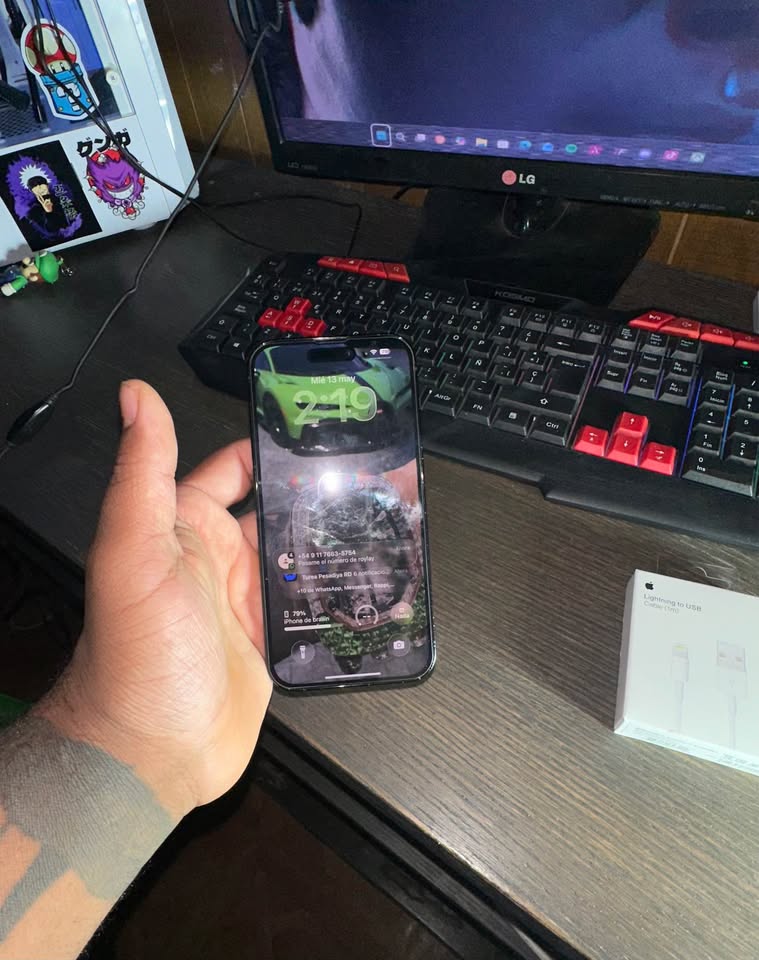 iPhone 14 Pro de 128 Gg y 92 de batería libre