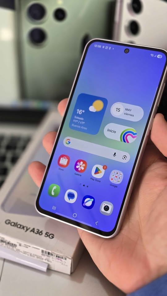 Vendo Samsung A36 libre 256gb 8ram 5G IMPECABLE ,NO PERMUTO