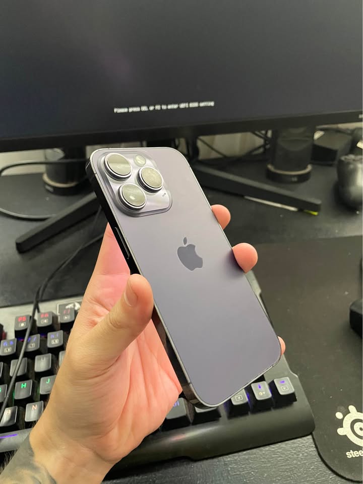 iPhone 14 PRO (sin face id) 75% 128GB impecable (recibo iphone menor)