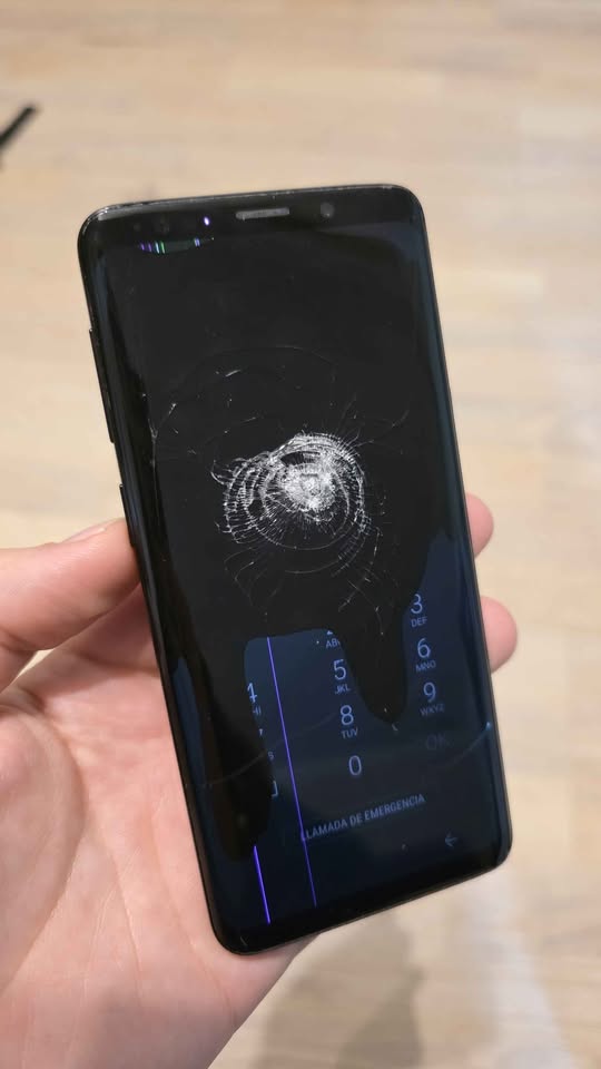 SAMSUNG GALAXY S9 LIBRE 64GB MODULO ROTO A REPARAR O PARA REPUESTOS