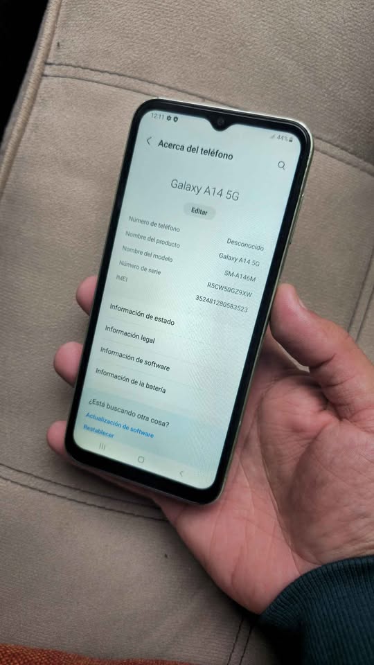 Vendo Samsung A14 libre 5G 128gb 4ram , NO PERMUTO