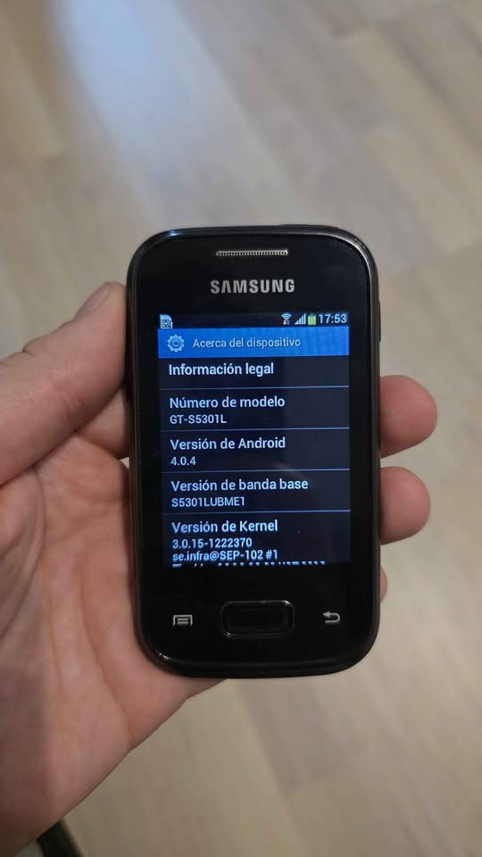 SAMSUNG GALAXY POCKET SOLO PERSONAL SOLO LLAMADAS Y SMS EN BUENAS CONDICIONES