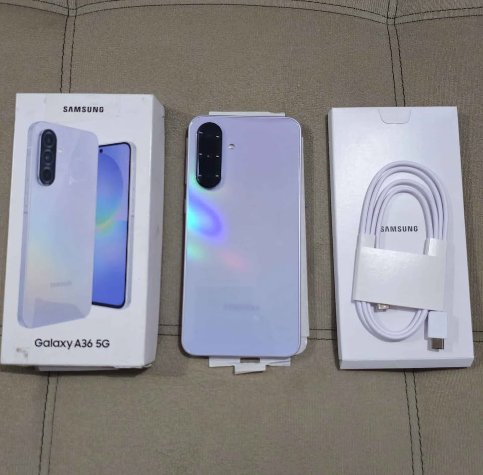 Vendo Samsung A36 5G libre 256gb 8ram IMPECABLE COMPLETO , NO PERMUTO