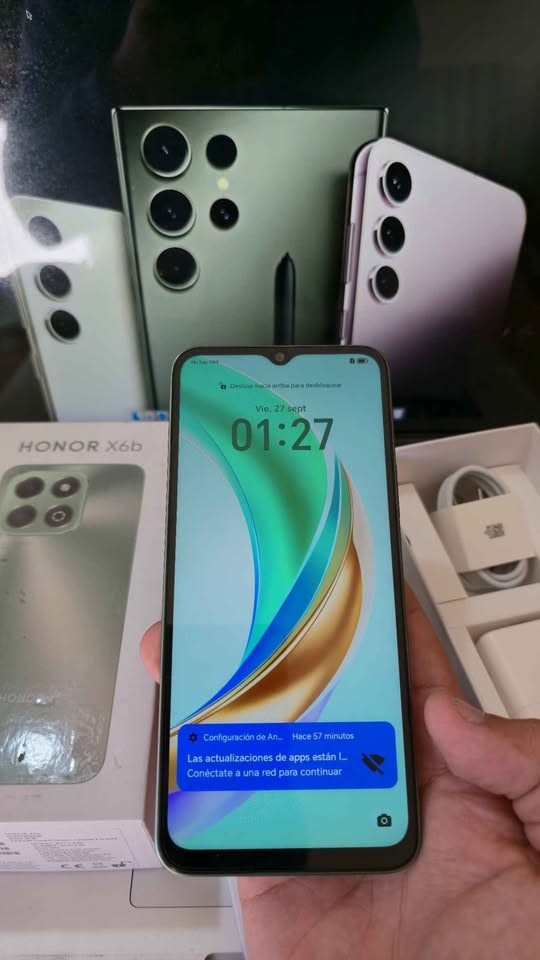 Vendo HONOR X6B libre 256gb 8ram COMPLETO IMPECABLE , NO PERMUTO