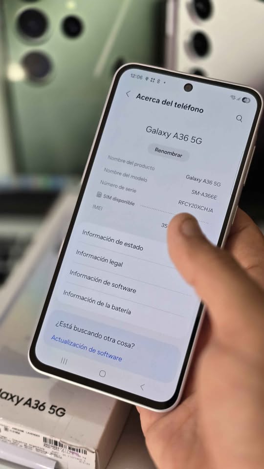 Vendo Samsung A36 libre 256gb 8ram 5G IMPECABLE ,NO PERMUTO
