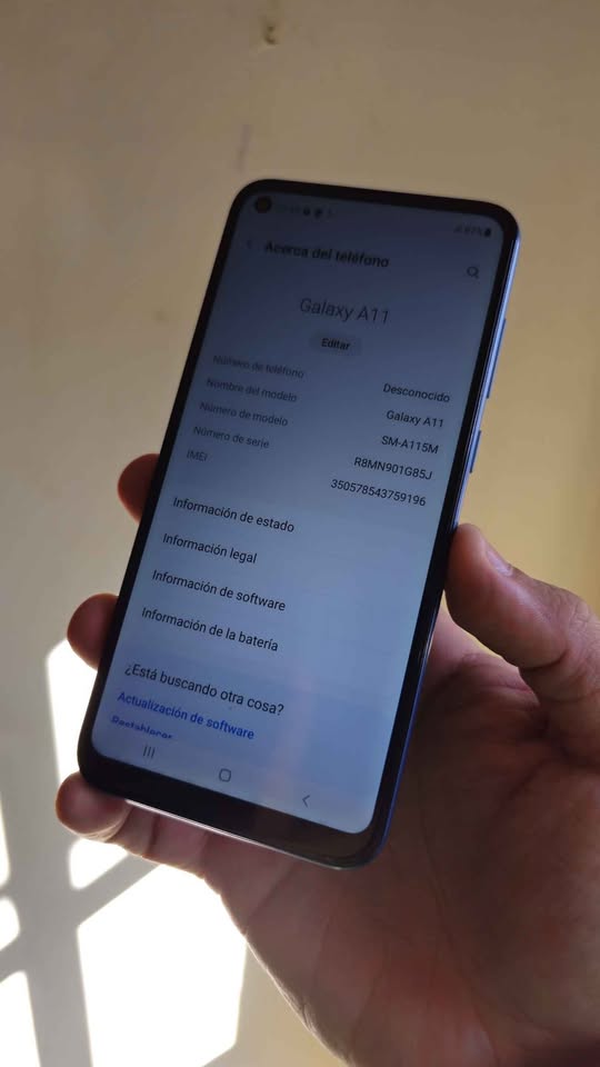 Vendo Samsung A11 libre 64gb IMPECABLE , NO PERMUTO