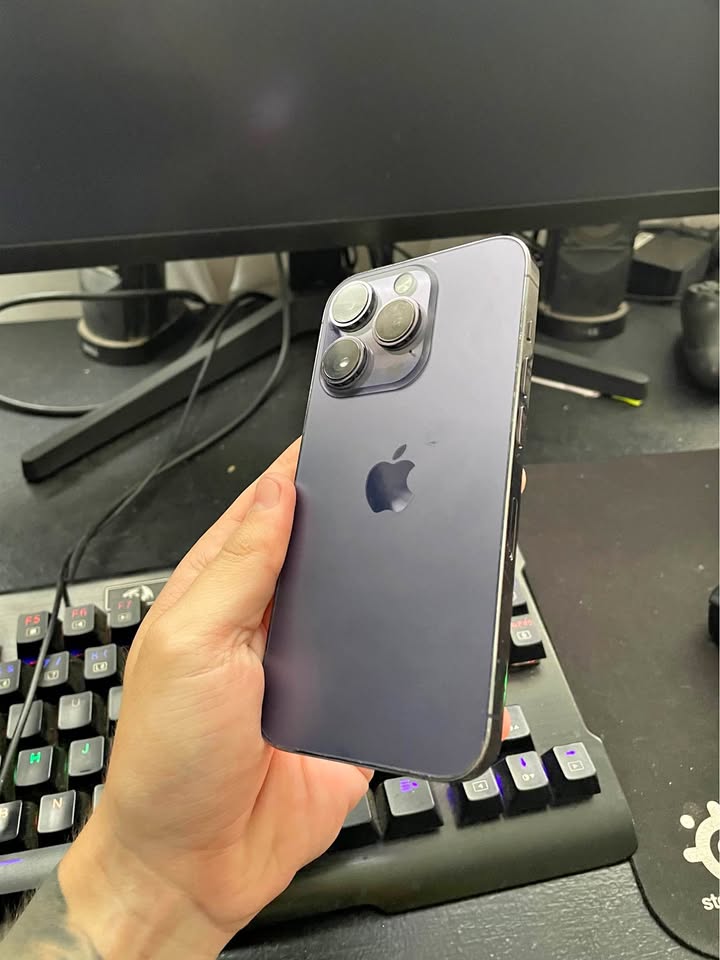iPhone 14 PRO (sin face id) 75% 128GB impecable (recibo iphone menor)