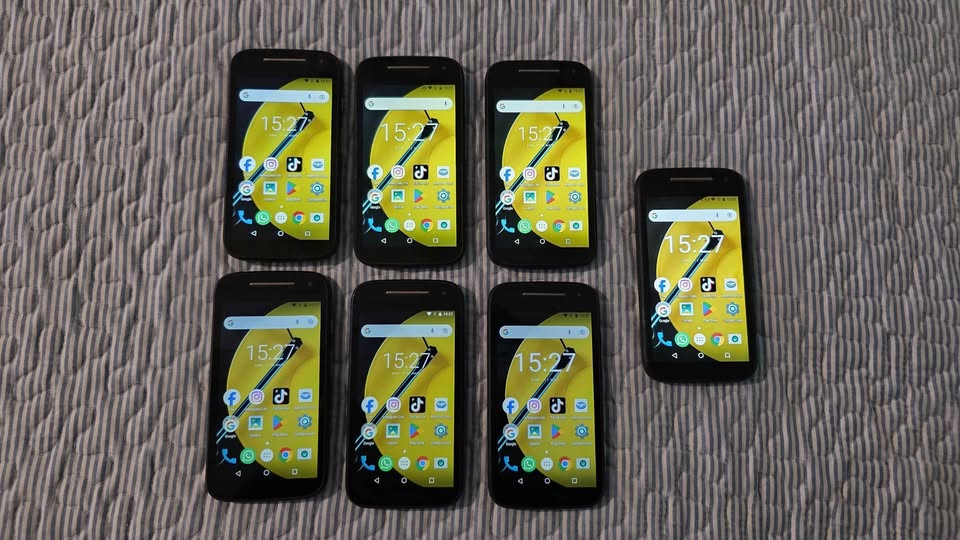 MOTO E 2DA GEN LIBRES 8GB ANDROID 6 EN BUEN ESTADO
