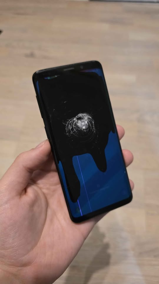SAMSUNG GALAXY S9 LIBRE 64GB MODULO ROTO A REPARAR O PARA REPUESTOS