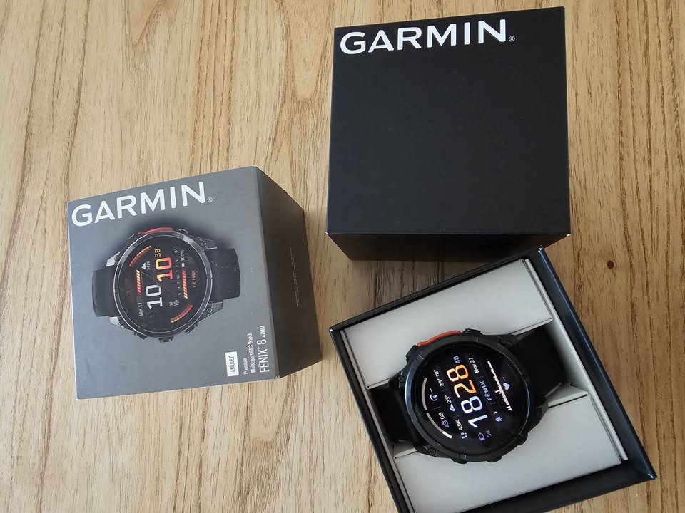 RELOJ GARMIN Fénix 8 Amoled 47mm + EXTRAS