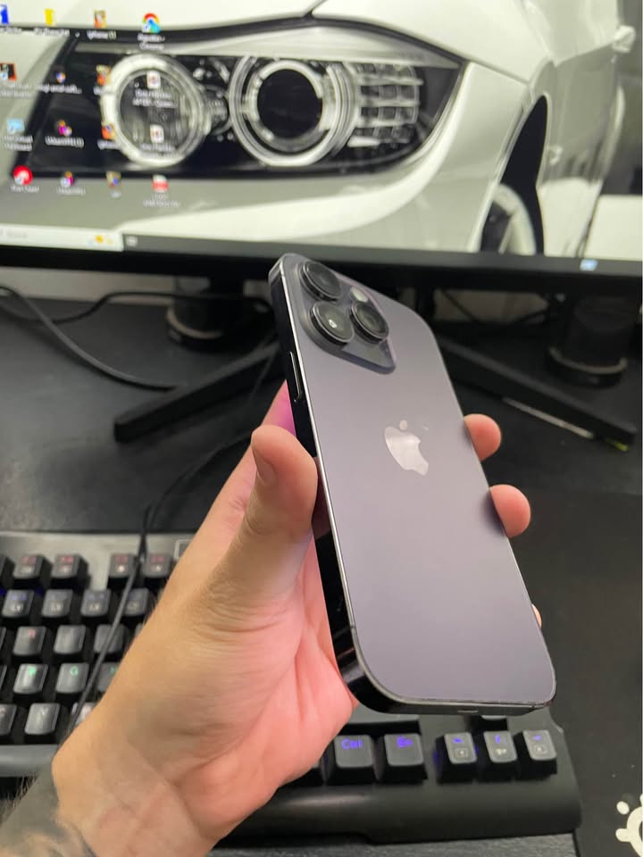 iPhone 14 PRO (sin face id) 75% 128GB impecable (recibo iphone menor)