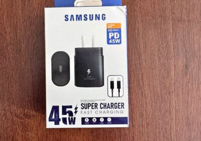 cargador samsung 45W con cable