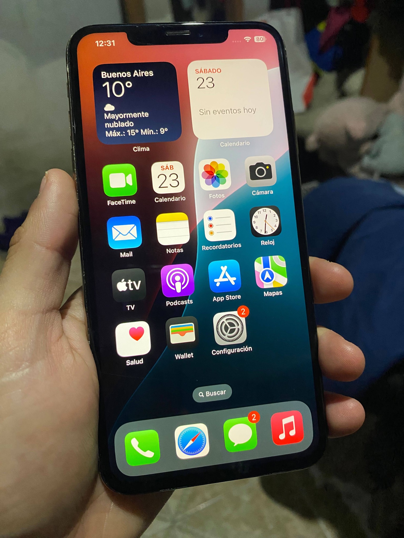 iPhone Xs Max gold