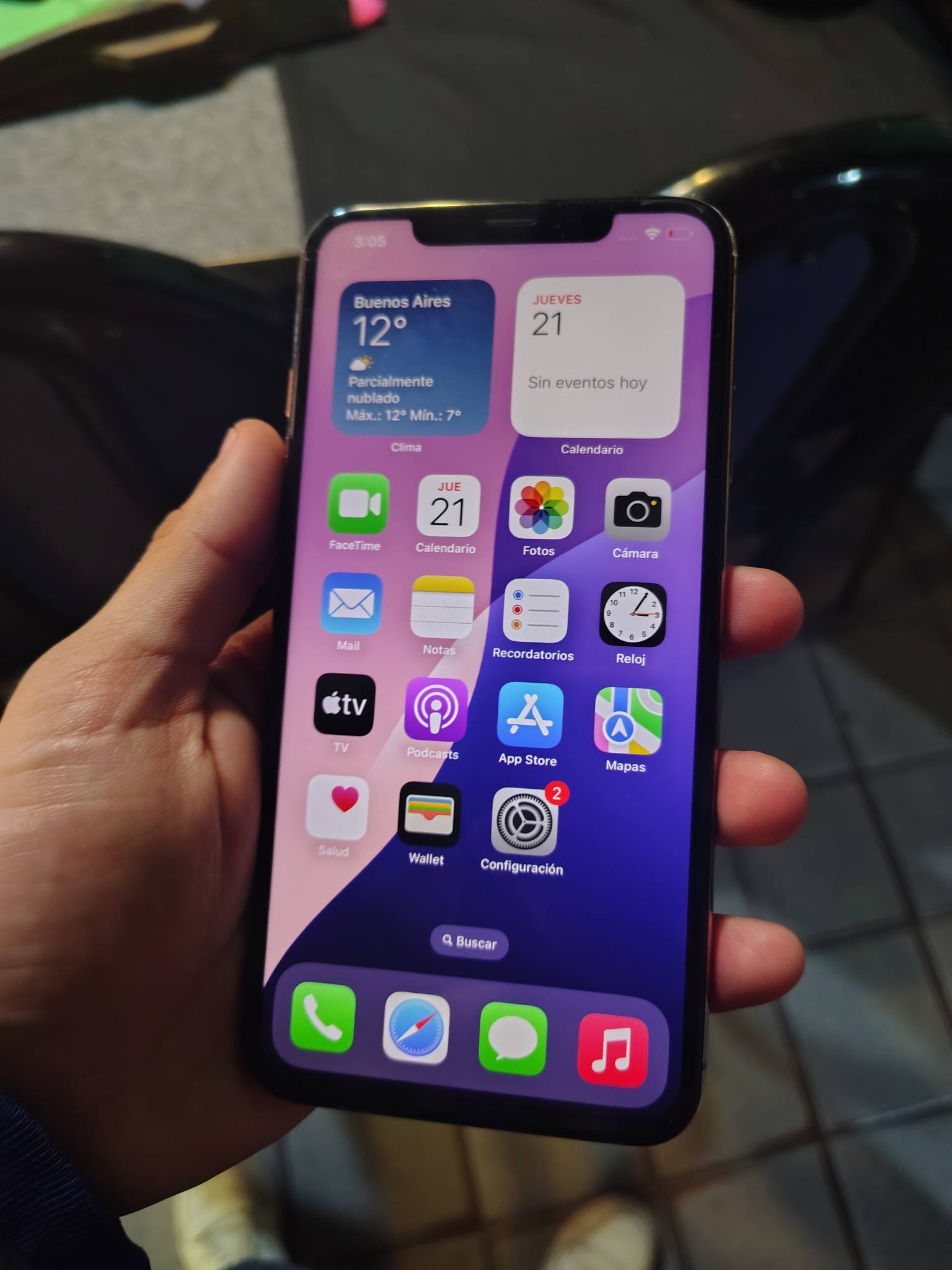 Vendo iPhone Xs Max gold 256gb 100% libre