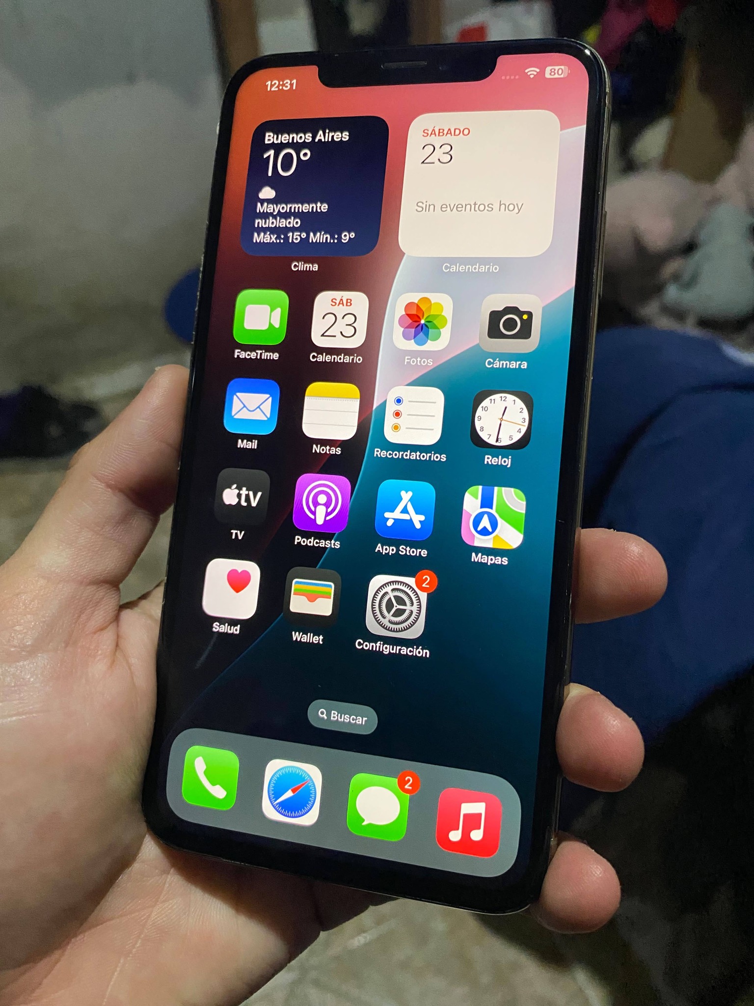 iPhone Xs Max gold