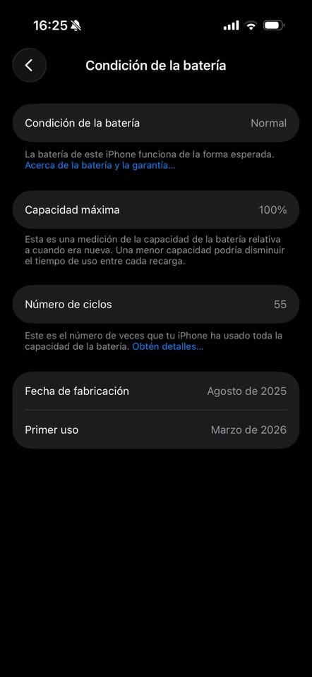 iPhone 17 Pro 256 completo en caja como nuevo, en garantía.