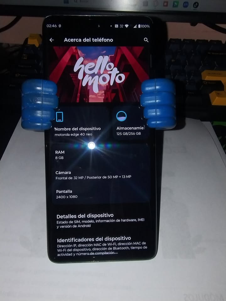 MOTO EDGE 40 NEO ESIM LIBRE 256/8 RAM
