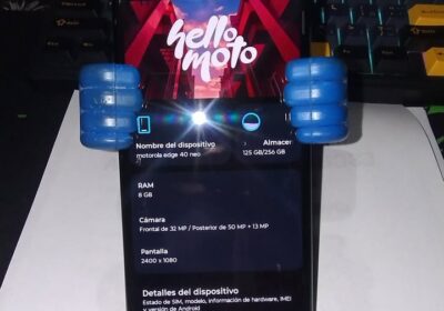 MOTO EDGE 40 NEO ESIM LIBRE 256/8 RAM