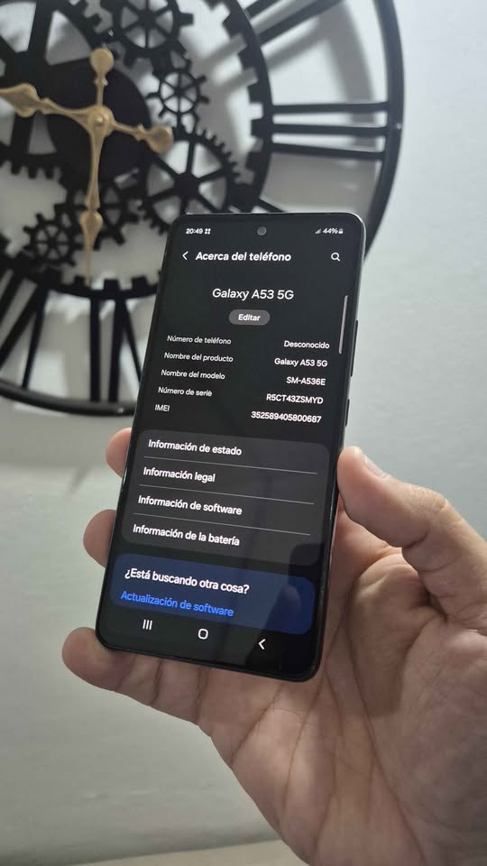 Vendo Samsung A53 libre 5G 128gb 6ram MINIMO DETALLE VIDRIO , NO PERMUTO