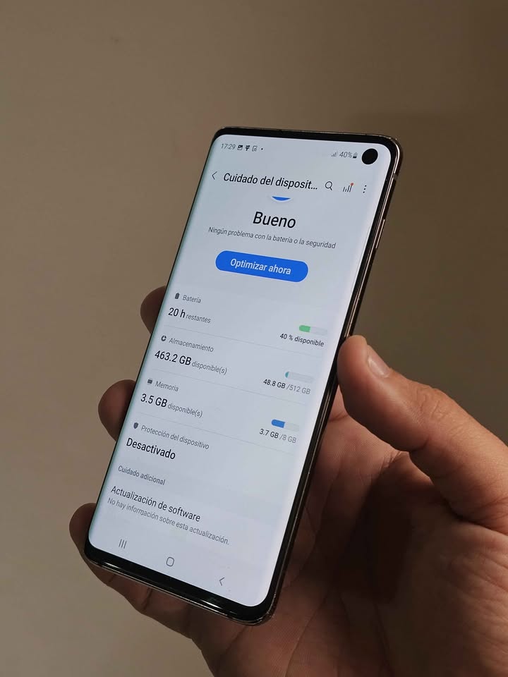 Vendo Samsung S10 libre 512gb 8ram ,IMPECABLE , NO PERMUTO