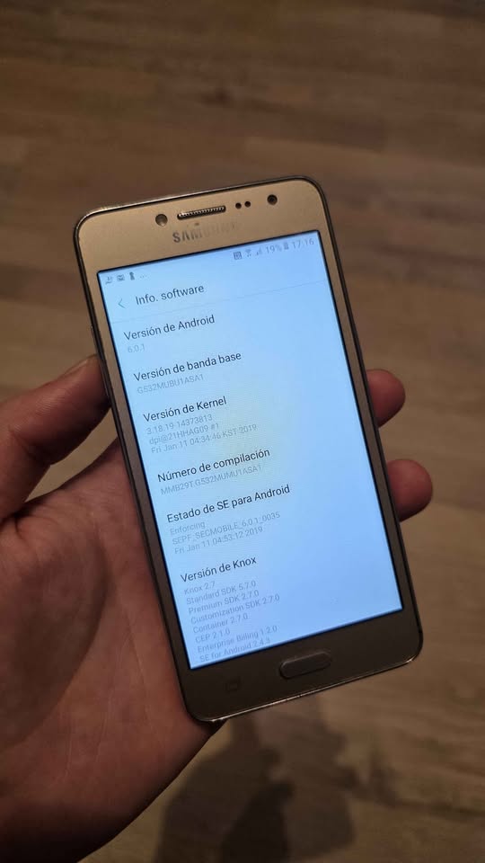 SAMSUNG GALAXY J2 PRIME LIBRE 16GB ANDROID 6 EN BUENAS CONDICIONES