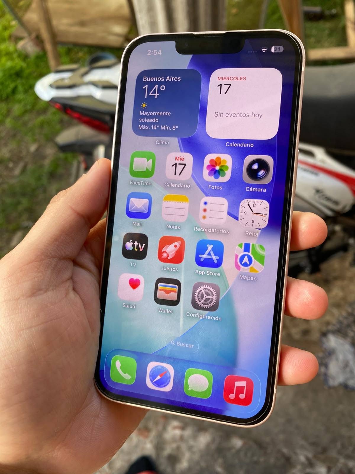 iPhone 13 128gb 86% libre de todo sin detalles Face ID