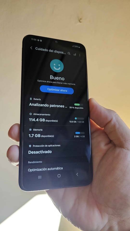 Vendo Samsung A04 libre 128gb 4ram huella , IMPECABLE , NO PERMUTO