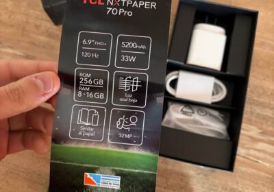 Celular TCL NXTPAPER 70 Pro 256 GB