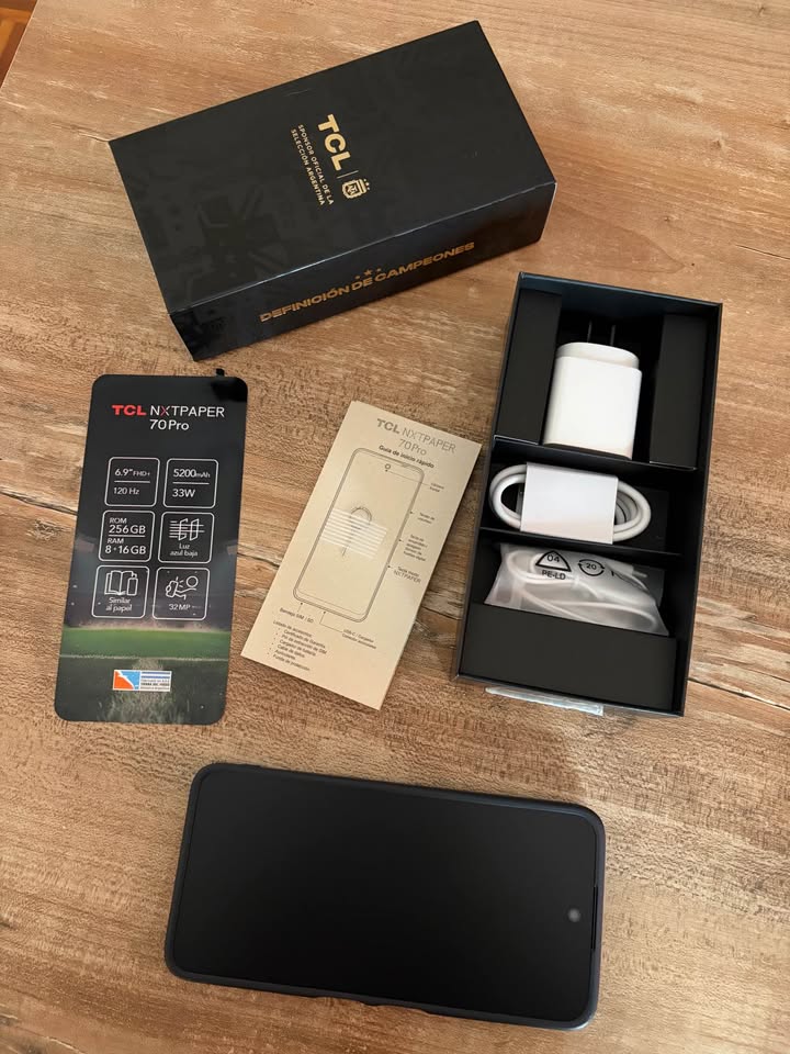 Celular TCL NXTPAPER 70 Pro 256 GB