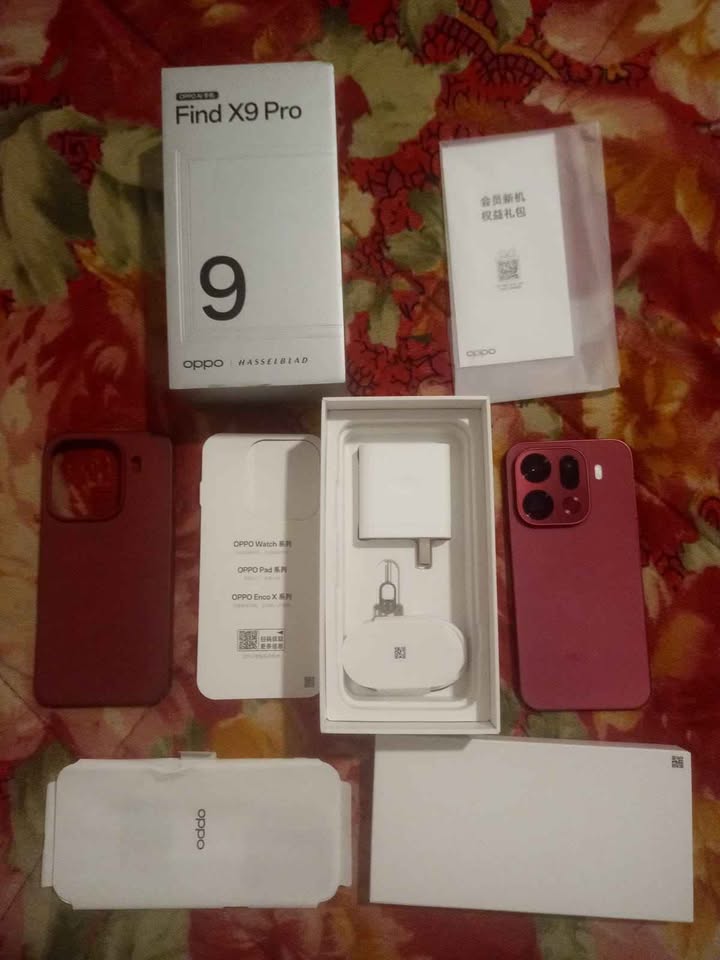 Oppo Find X9 Pro 16/512 en caja completo, excelente estado. Leer.