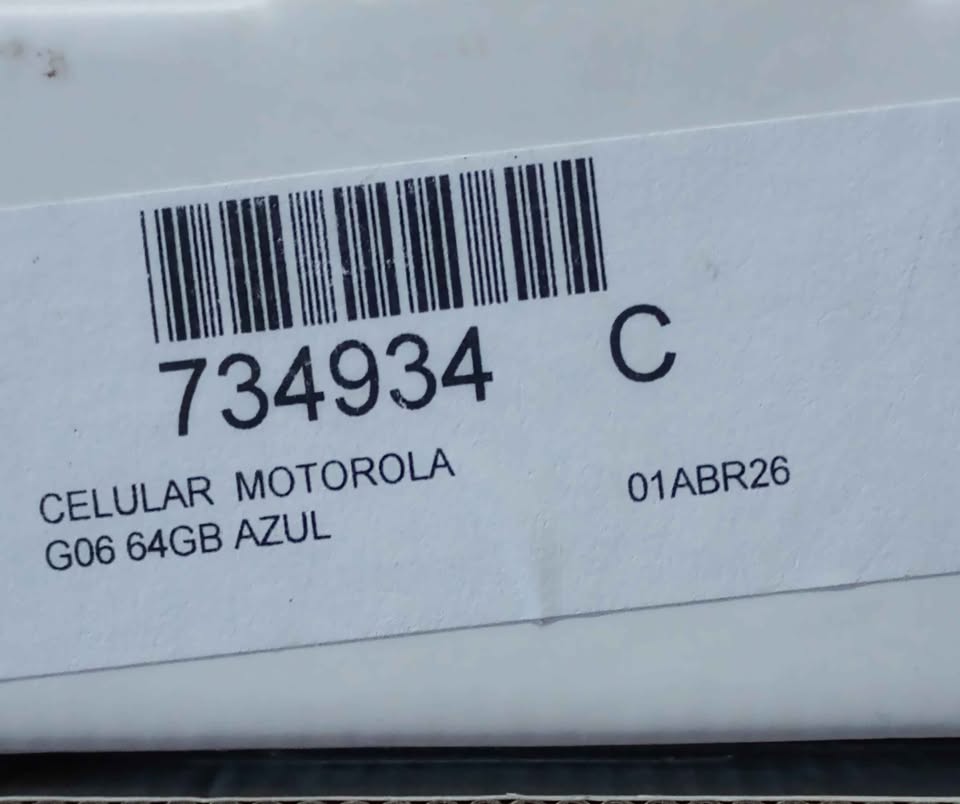 Celular Motorola moto G6 nuevo sin usar libre p/ cualquier compañía $200000 retira x villa Ballester