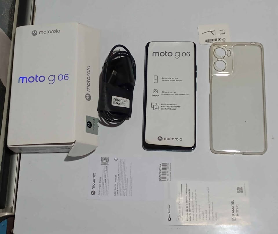 Celular Motorola moto G6 nuevo sin usar libre p/ cualquier compañía $200000 retira x villa Ballester