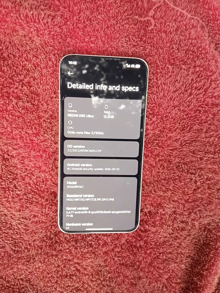 Redmi k80 ultra