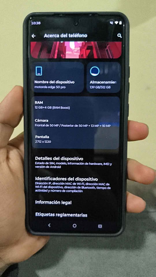 Motorola edge 50 pro e-sim